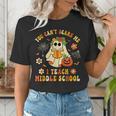 Halloween You Can't Scare Me I Teach Middle School Teacher Women's T-Shirt, funny gift Halloween You Can't Scare Me I Teach Middle School Teacher Women's T-Shirt, funny gift