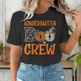 Halloween Kindergarten Boo Crew Kinder Teacher Student Women's T-Shirt, funny gift