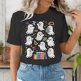 Halloween Math Teacher Ghost Math Teacher Spooky Halloween Women's T-Shirt, funny gift Halloween Math Teacher Ghost Math Teacher Spooky Halloween Women's T-Shirt, funny gift