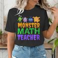 Halloween Monster Math Teacher Men Women Women's T-Shirt, funny gift Halloween Monster Math Teacher Men Women Women's T-Shirt, funny gift
