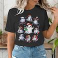 Halloween PE Teacher Ghost Playing Sports Physical Education Women's T-Shirt, Pe Teacher Shirts, funny gift