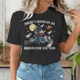 Halloween There's Room On My Broom For You Too Teacher Women's T-Shirt, funny gift Halloween There's Room On My Broom For You Too Teacher Women's T-Shirt, funny gift