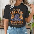 Halloween Scary Spanish Teacher No Costume Required For Men Women Women's T-Shirt, funny gift Halloween Scary Spanish Teacher No Costume Required For Men Women Women's T-Shirt, funny gift