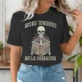 Halloween Weird Teachers Build Character Costume Men Women Women's T-Shirt, funny gift Halloween Weird Teachers Build Character Costume Men Women Women's T-Shirt, funny gift