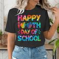Happy 100th Day Of School Teacher Student 100 Days Tie Dye Men Women Kids Women's T-Shirt, funny gift Happy 100th Day Of School Teacher Student 100 Days Tie Dye Men Women Kids Women's T-Shirt, funny gift