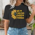 We Can Do Hard Things Kids Teacher Back To School Women's T-Shirt, funny gift
