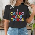 I Can Do Hard Things Teacher Inspiration Do Hard Things Women's T-Shirt, funny gift