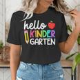 Hello Kindergarten Team Kinder Back To School Teacher Kids Women's T-Shirt, funny gift Hello Kindergarten Team Kinder Back To School Teacher Kids Women's T-Shirt, funny gift