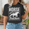 Horse Riding Teacher Rider Lover Equestrian Men Women Kids Women's T-Shirt, funny gift
