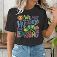 We Are Hungry For Learning Teacher Life Back To School Women's T-Shirt, funny gift We Are Hungry For Learning Teacher Life Back To School Women's T-Shirt, funny gift