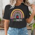 IA Crew Instructional Assistant Rainbow Teachers Aide Women's T-Shirt, funny gift