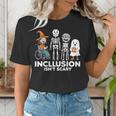 Inclusion Isn't Scary SLP Halloween Costume Sped Teacher Women's T-Shirt, funny gift