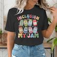 Inclusion Is My Jam SPED Teacher Special Education Life Women's T-Shirt, funny gift Inclusion Is My Jam SPED Teacher Special Education Life Women's T-Shirt, funny gift