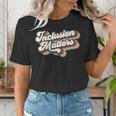 Inclusion Matters Retro Special Education Teacher Women Women's T-Shirt, funny gift Inclusion Matters Retro Special Education Teacher Women Women's T-Shirt, funny gift