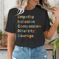 Inclusive Teacher Diversity Inclusion Empathy Teacher Team Women's T-Shirt, funny gift Inclusive Teacher Diversity Inclusion Empathy Teacher Team Women's T-Shirt, funny gift