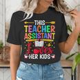 Instructional Assistant Loves Her Kids Teacher Assistant Women's T-Shirt, funny gift Instructional Assistant Loves Her Kids Teacher Assistant Women's T-Shirt, funny gift