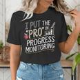 Intervention Teacher Progress Monitoring Intervention Women's T-Shirt, funny gift Intervention Teacher Progress Monitoring Intervention Women's T-Shirt, funny gift