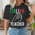 Italian Teacher Italy Italia Back To School First Day Women's T-Shirt, funny gift Italian Teacher Italy Italia Back To School First Day Women's T-Shirt, funny gift