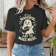 It's A Bootiful Day To Make Music Halloween Music Teacher Women's T-Shirt, funny gift