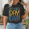 It's A Fine Day To Write An Essay Class English Teacher Women's T-Shirt, English Teacher Shirts, funny gift