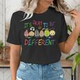 It's Ok To Be Different Apple Teacher Autism Awareness Women's T-Shirt, funny gift It's Ok To Be Different Apple Teacher Autism Awareness Women's T-Shirt, funny gift