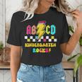 Kindergarten ABCD Rocks Teacher Student Back To School Women's T-Shirt, funny gift
