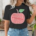 Kindergarten Apple Word Art For Teachers & Students Women's T-Shirt, funny gift Kindergarten Apple Word Art For Teachers & Students Women's T-Shirt, funny gift