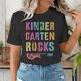 KINDERGARTEN ROCKS Teacher Crew Rock Star Kinder Team Women's T-Shirt, funny gift KINDERGARTEN ROCKS Teacher Crew Rock Star Kinder Team Women's T-Shirt, funny gift