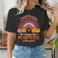 Kindergarten Teacher Pumpkin Patch Cute Women's T-Shirt, funny gift Kindergarten Teacher Pumpkin Patch Cute Women's T-Shirt, funny gift
