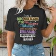 I Am A Kindergarten Teacher Shirt Creative Women's T-Shirt, funny gift