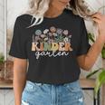 Kindergarten Teacher Wildflower Back To School Floral Outfit Men Women Women's T-Shirt, funny gift Kindergarten Teacher Wildflower Back To School Floral Outfit Men Women Women's T-Shirt, funny gift
