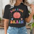 Kiss Your Brain Sped Teacher Appreciation Back To School Kid Women's T-Shirt, funny gift Kiss Your Brain Sped Teacher Appreciation Back To School Kid Women's T-Shirt, funny gift