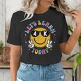 Lets Learn Today Shirt Smile Face 4K Teacher Back To School Women's T-Shirt, funny gift Lets Learn Today Shirt Smile Face 4K Teacher Back To School Women's T-Shirt, funny gift