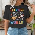 Learning Is Out Of This World Space Back To School Teacher Women's T-Shirt, funny gift Learning Is Out Of This World Space Back To School Teacher Women's T-Shirt, funny gift