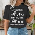 Let's Eat Kids Fun Dinosaurs Grammar Teacher Women's T-Shirt, funny gift Let's Eat Kids Fun Dinosaurs Grammar Teacher Women's T-Shirt, funny gift