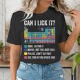 Can I Lick It Periodic Table Of Elements Science Teacher Women's T-Shirt, Science Teacher Shirts, funny gift Can I Lick It Periodic Table Of Elements Science Teacher Women's T-Shirt, Science Teacher Shirts, funny gift