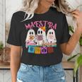 Maestra Pantasmas Conchas Teacher Mexican Halloween Women's T-Shirt, funny gift Maestra Pantasmas Conchas Teacher Mexican Halloween Women's T-Shirt, funny gift