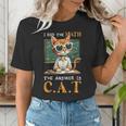 I Did The Math The Answer Is Cats Math Cat Teacher Women's T-Shirt, funny gift I Did The Math The Answer Is Cats Math Cat Teacher Women's T-Shirt, funny gift