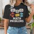 Math Problems Symbols Teacher Back To School Girl Boy Women's T-Shirt, funny gift