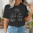 Math Teacher Tee Complimentary Acute Angle T-Shirt Women's T-Shirt, funny gift