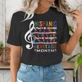 Music Teacher Kid National Hispanic Heritage Month Women's T-Shirt, funny gift Music Teacher Kid National Hispanic Heritage Month Women's T-Shirt, funny gift