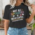 Not All Super Heroes Wear Capes Paraprofessional Teacher Women's T-Shirt, Super Teacher Shirts, funny gift Not All Super Heroes Wear Capes Paraprofessional Teacher Women's T-Shirt, Super Teacher Shirts, funny gift