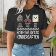 Nothing Beats Kindergarten Back To School Kids Teacher Women's T-Shirt, funny gift