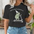Off To Teach Preschool Pre-K Teacher Back To School Frog Women's T-Shirt, funny gift