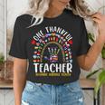 Hispanic Heritage Month One Thankful Teacher Rainbow Women's T-Shirt, funny gift Hispanic Heritage Month One Thankful Teacher Rainbow Women's T-Shirt, funny gift