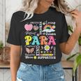 Paras Make It Possible Paraprofessional Paraeducator Teacher Women's T-Shirt, funny gift Paras Make It Possible Paraprofessional Paraeducator Teacher Women's T-Shirt, funny gift