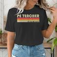 PE TEACHER Job Title Profession Birthday Worker Idea Women's T-Shirt, Pe Teacher Shirts, funny gift PE TEACHER Job Title Profession Birthday Worker Idea Women's T-Shirt, Pe Teacher Shirts, funny gift