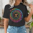Pi Day Math Teacher Tie Dye Spiral Pi 314 Pi Day Women's T-Shirt, funny gift Pi Day Math Teacher Tie Dye Spiral Pi 314 Pi Day Women's T-Shirt, funny gift