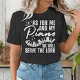 Piano Player Art For Men Women Pianist Piano Teacher Women's T-Shirt, funny gift