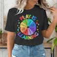 Play Is Learning Teacher Kindergarten For Men Women Kids Women's T-Shirt, funny gift Play Is Learning Teacher Kindergarten For Men Women Kids Women's T-Shirt, funny gift